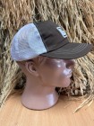Бейсболка кепка Banded Chino Twill Cap (коричневый/белый)